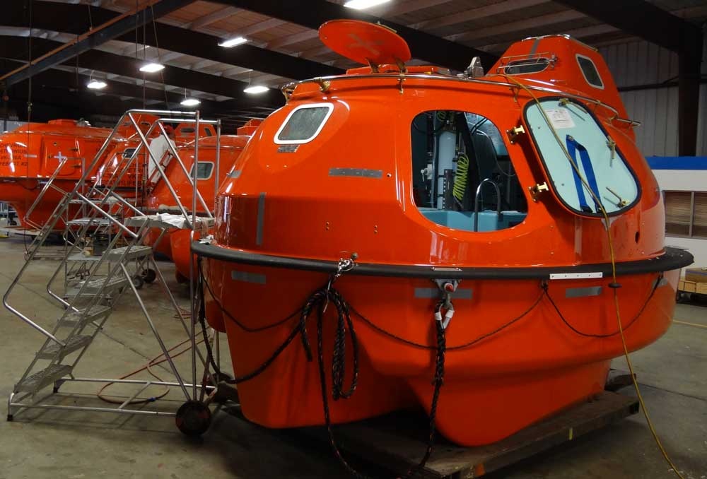 SINGLE FALL LIFEBOAT CAPSULE